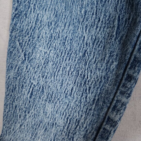 Vintage Sasson Acid Washed Blue Jeans Womens Size 9 Tapered Denim Pants FLAW - Picture 11 of 16